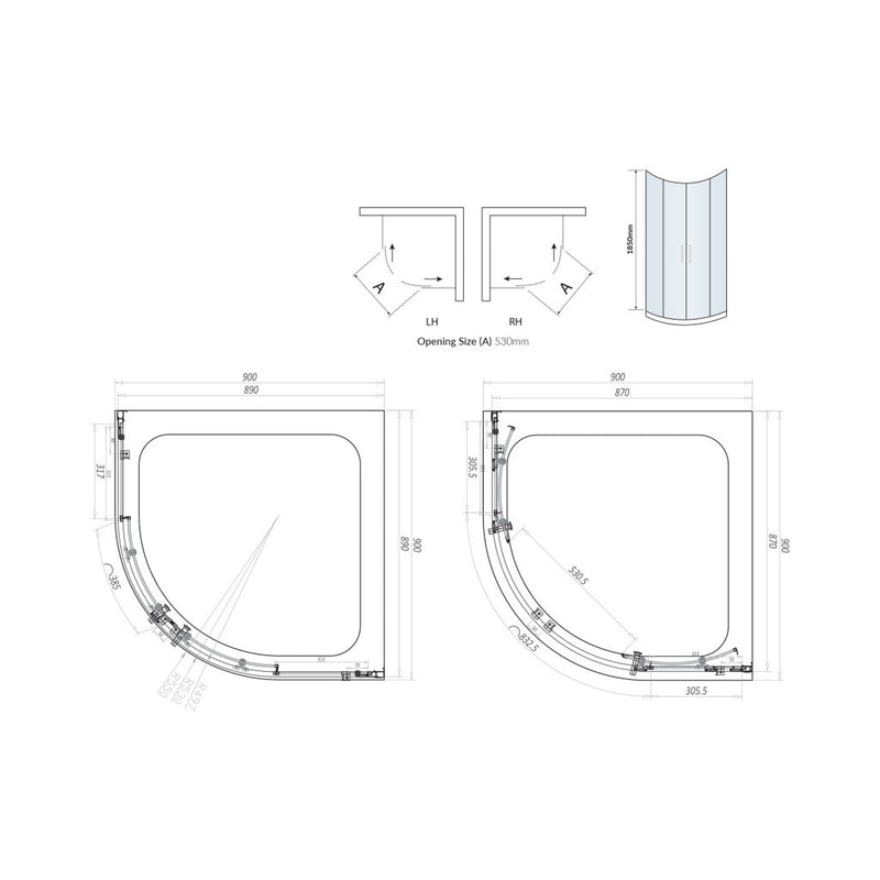 2-Door Enclosure