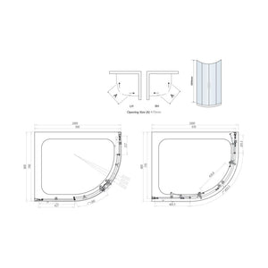Offset Quadrant Enclosure