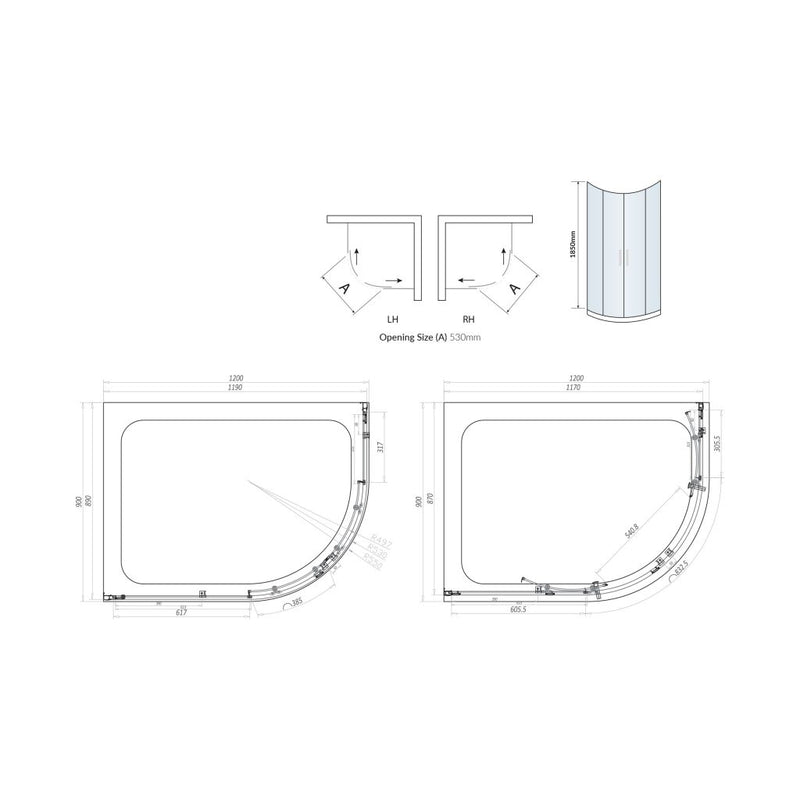 Offset Enclosure