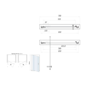 700 Pivot Door