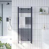 Strike Anthracite 500X1200 Towel Rail