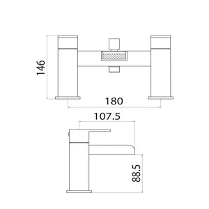 Luss Bath Shower Mixer