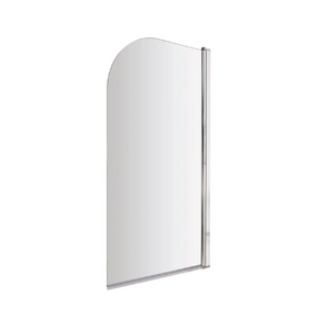 Round Hinged Bath Screen
