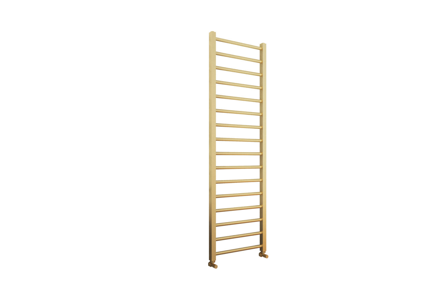 Webb Brushed Brass 500x1600 Towel Rail