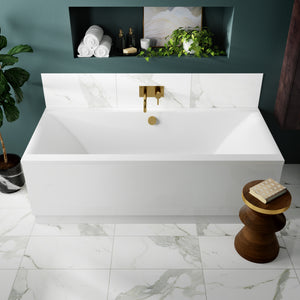 Square Double Ended Bath