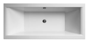 Square 1700mmx760mm Double Ended Bath