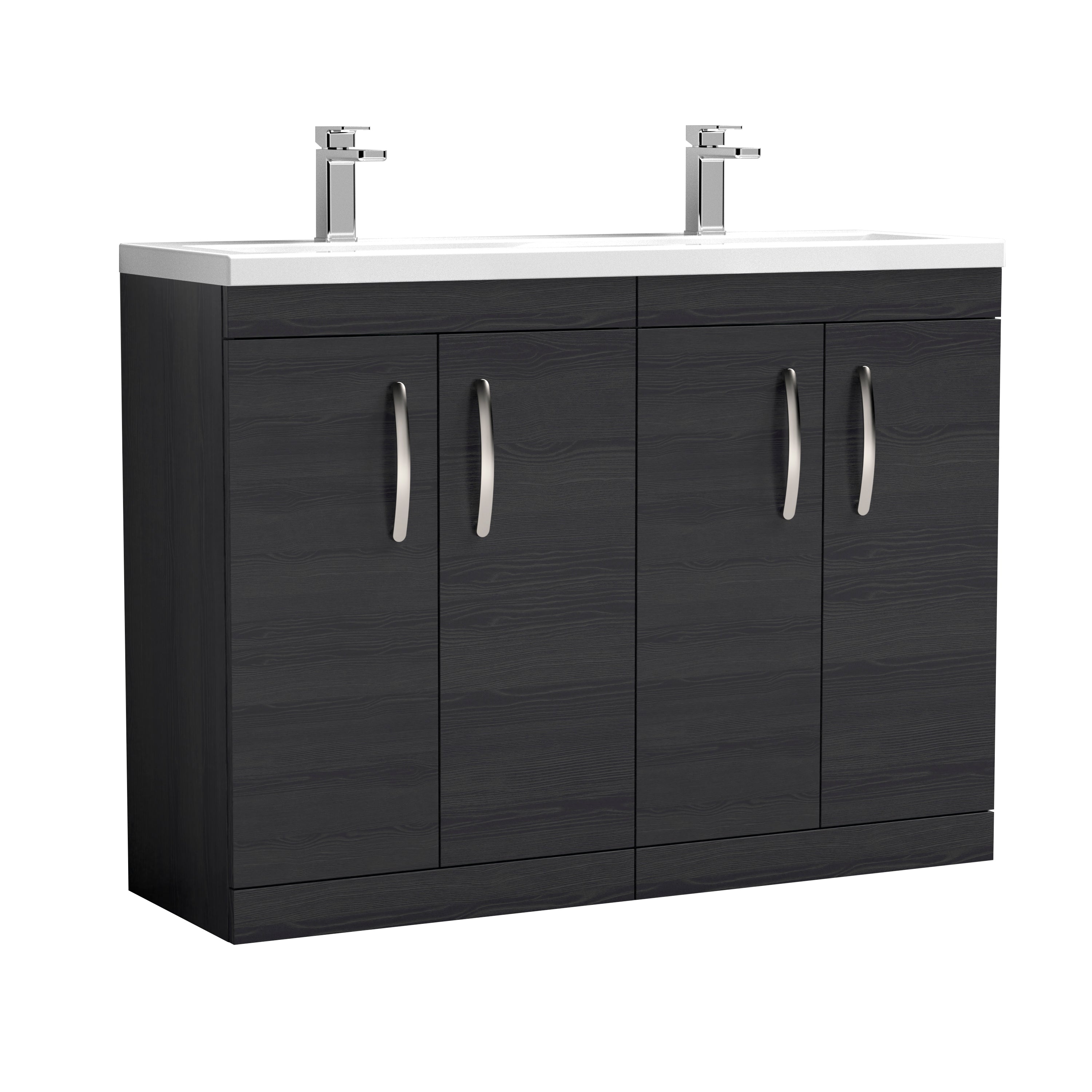 Reina 1200mm Floor Standing 4-Door Vanity