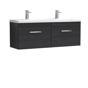 Reina 1200mm Wall Hung 2-Drawer Vanity