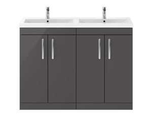 Reina 1200mm Floor Standing 4-Door Vanity