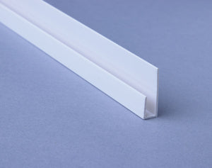 White End Cap 8mm Thick