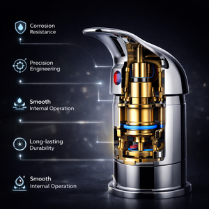 Arko ARUBA Kitchen Mixer Tap, Single Lever Control  – Chrome