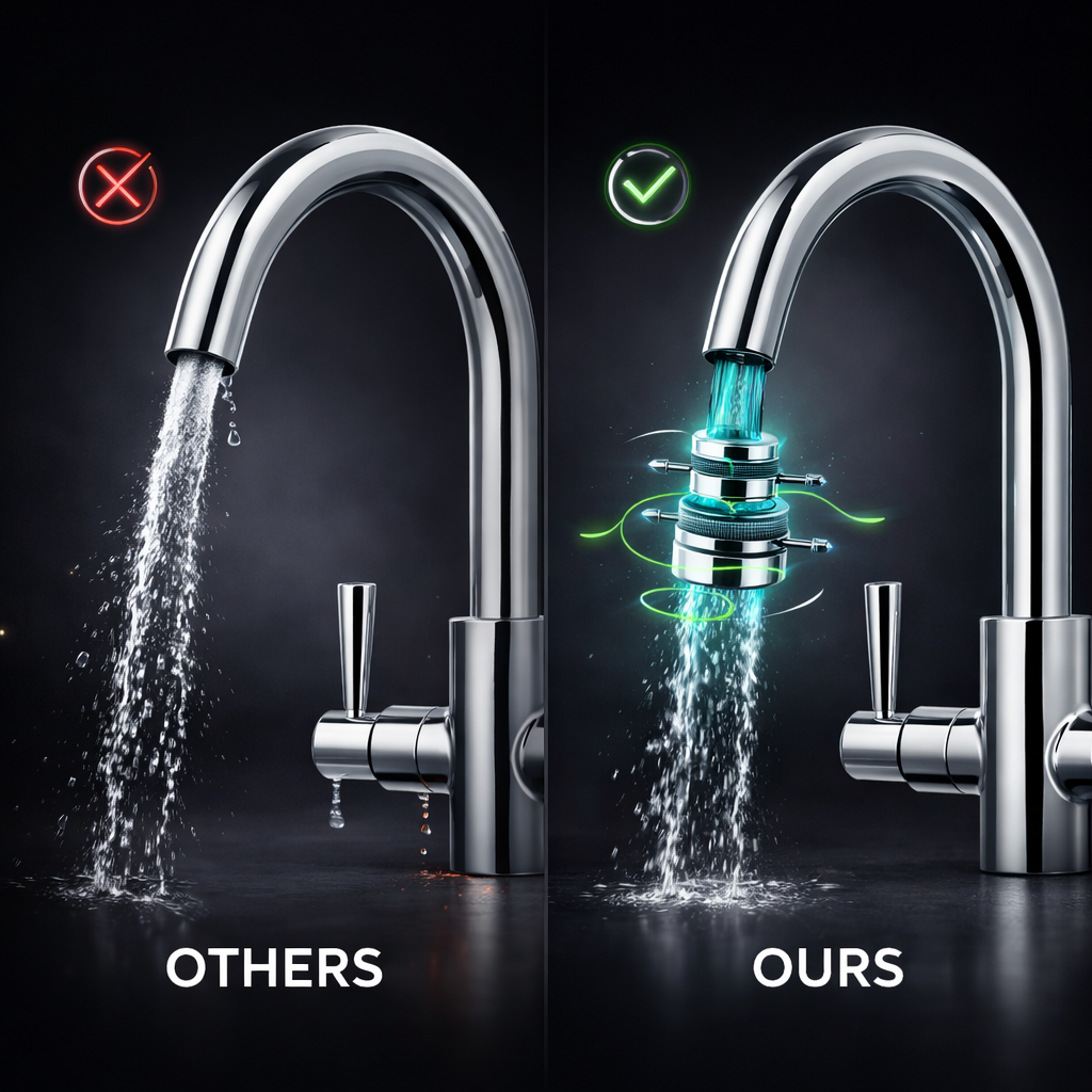 Arko KINGSTON Kitchen Sink Mixer Tap with Chrome Finish