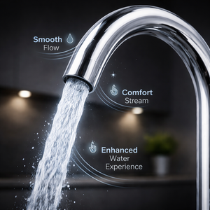 Arko KINGSTON Kitchen Sink Mixer Tap with Chrome Finish