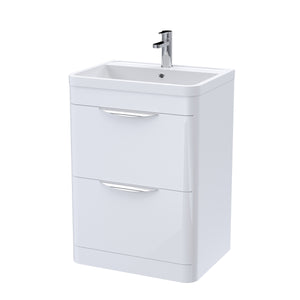 Para 600mm Floor Standing 2-Drawer Vanity