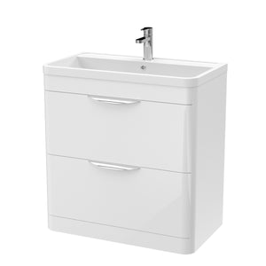 Para 800mm Floor Standing 2-Drawer Vanity