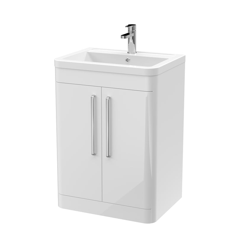 Para 600mm Floor Standing 2-Door Vanity
