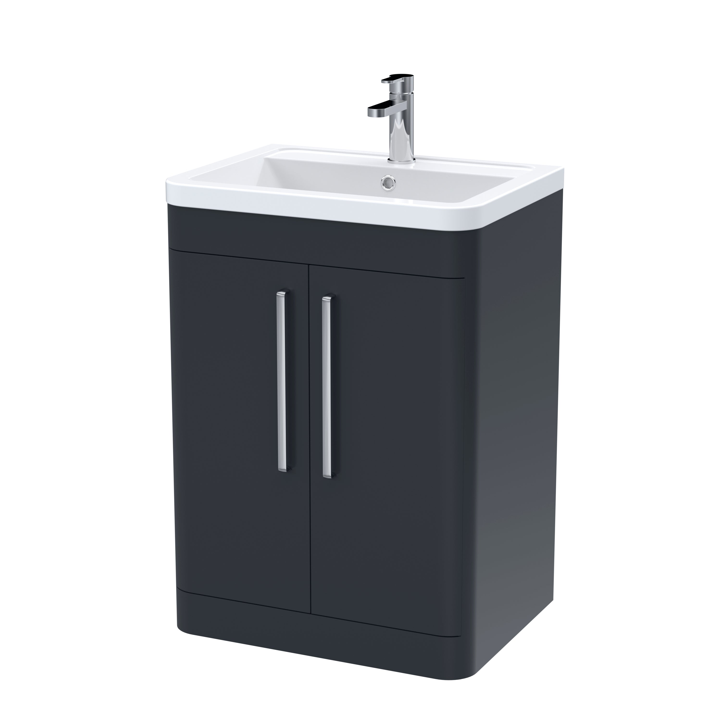 Para 600mm Floor Standing 2-Door Vanity