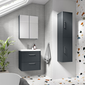 Para 600mm Wall Hung 2-Drawer Vanity