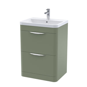 Para 600mm Floor Standing 2-Drawer Vanity