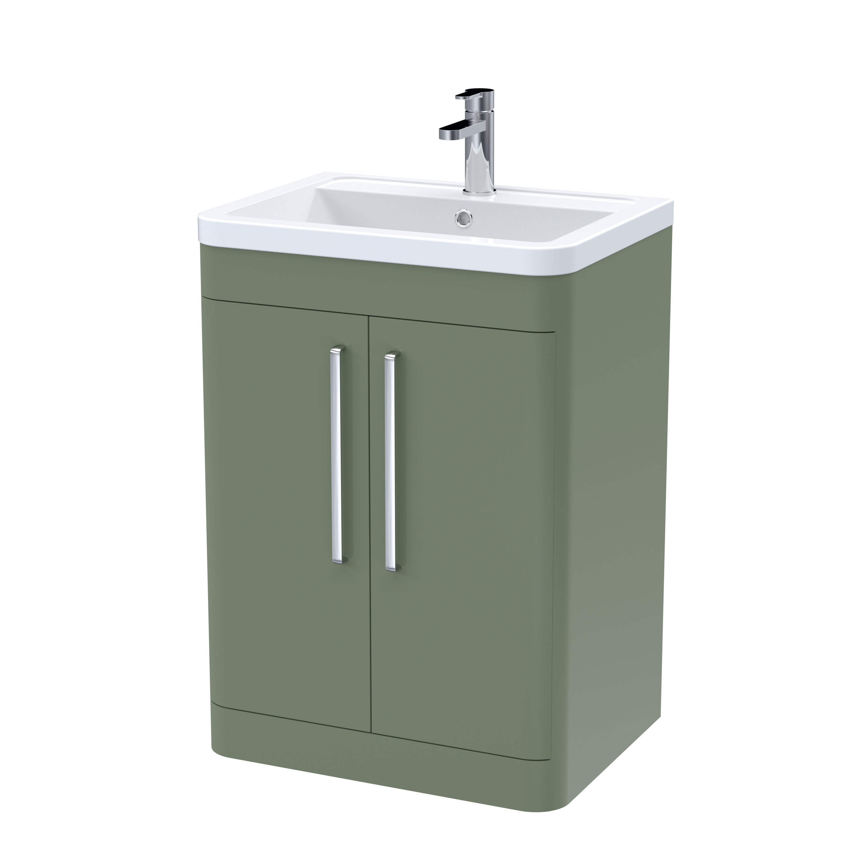 Para 600mm Floor Standing 2-Door Vanity