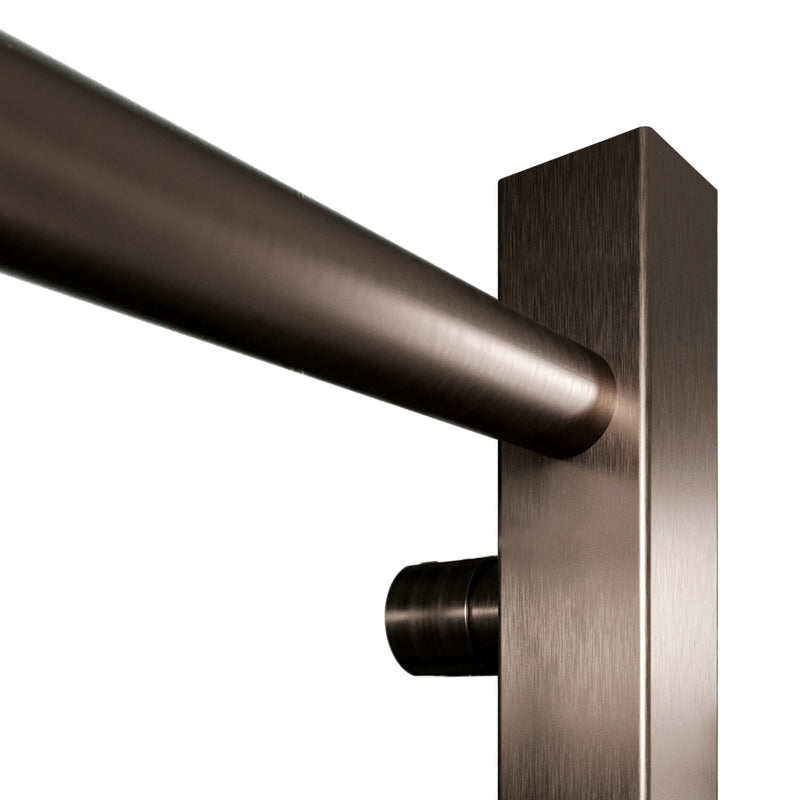 Webb Brushed Bronze 500x800 Towel Rail