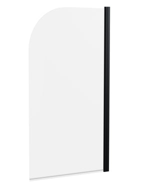 Black Round Bath Screen