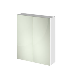 Wall Hung 2 Door Mirror Unit 600mm