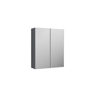 Wall Hung 2 Door Mirror Unit 600mm
