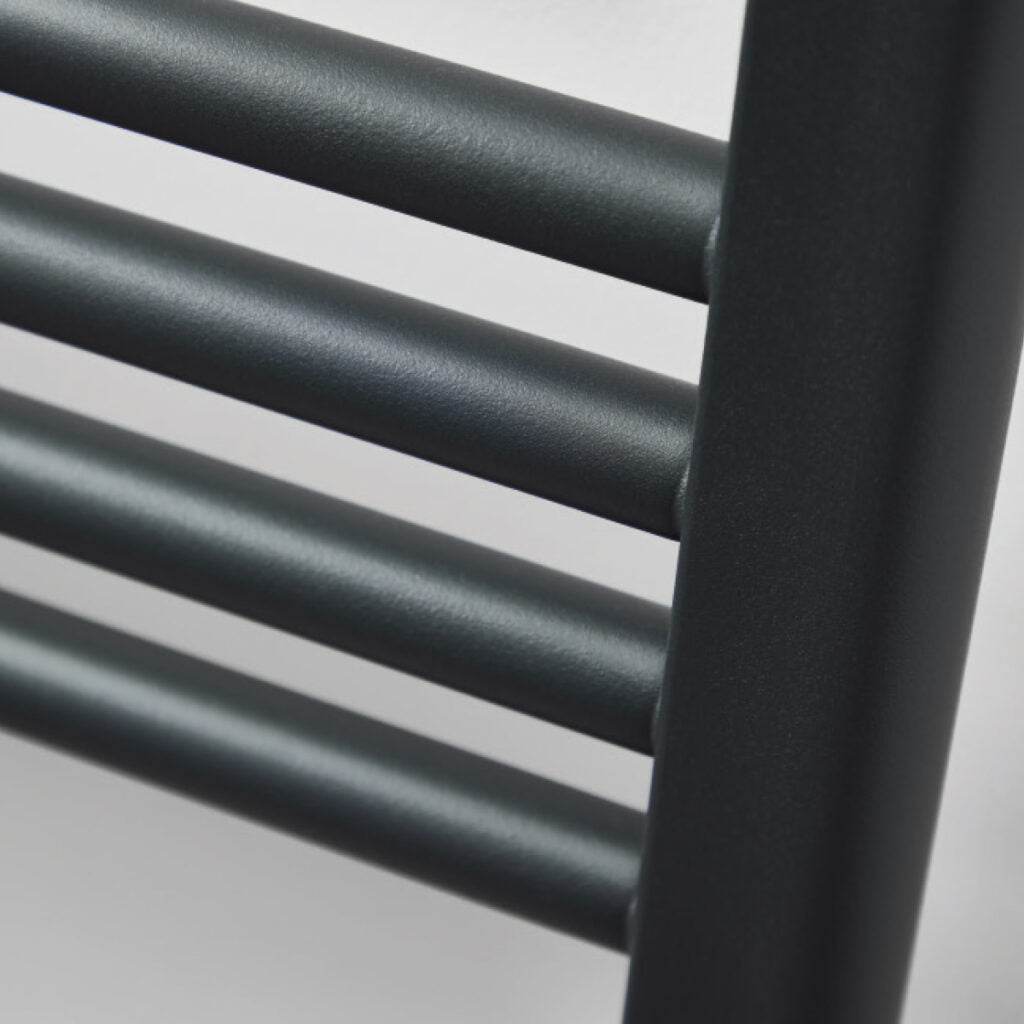 Strike Black 500X800 Towel Rail